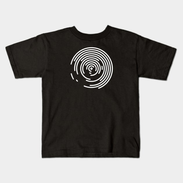 Fingerprint Kids T-Shirt by ganola